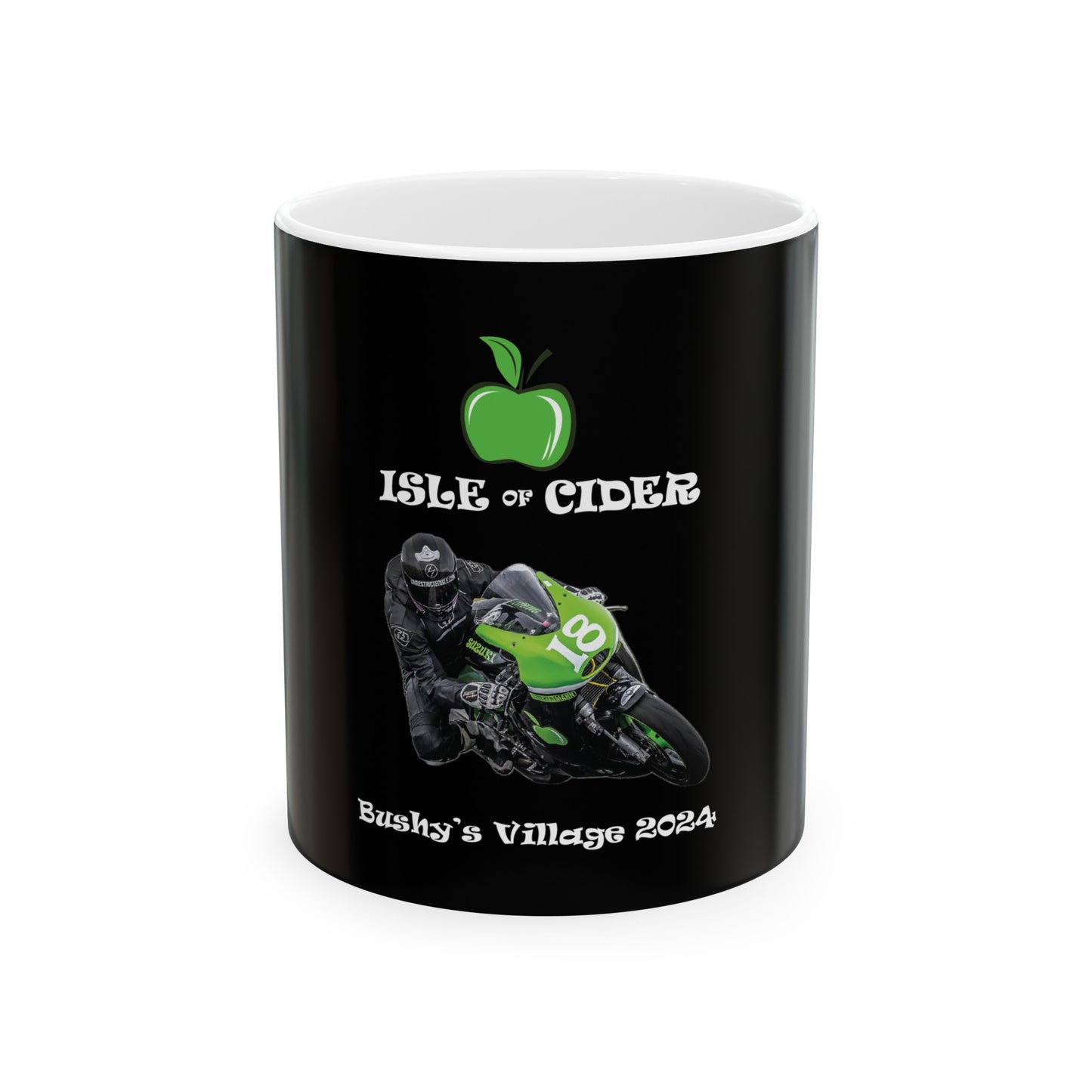Isle of Man Road Races Bushy's Village 2024 Ceramic Mug