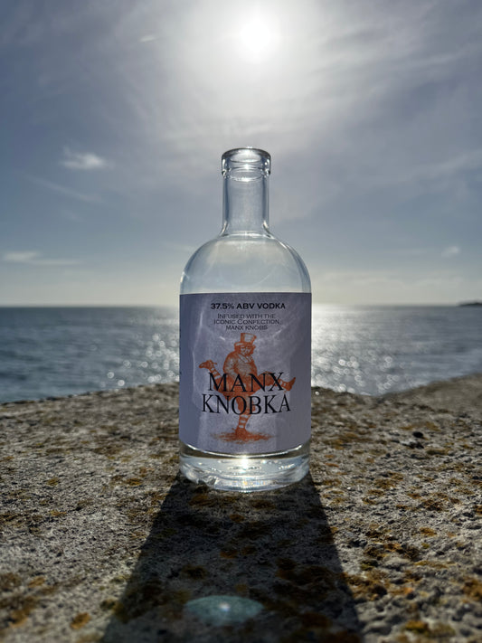 Manx Knobka - 37.5% ABV Vodka made with Manx Knobs & Green Mann Spring Water