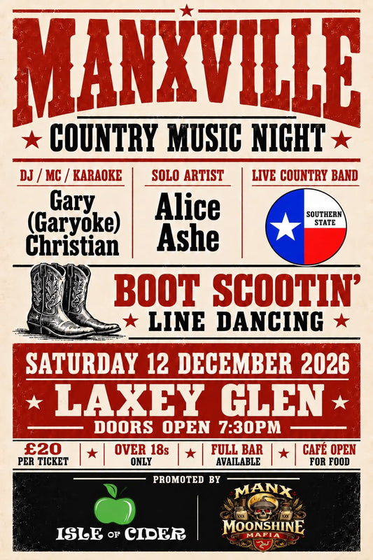 Manxville @ The Laxey Glen December 12th 2026